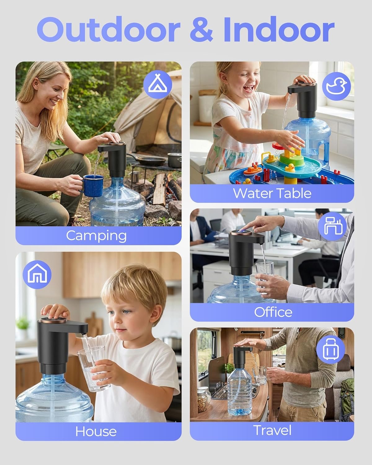 AquaLift Pro suitable for children and family use